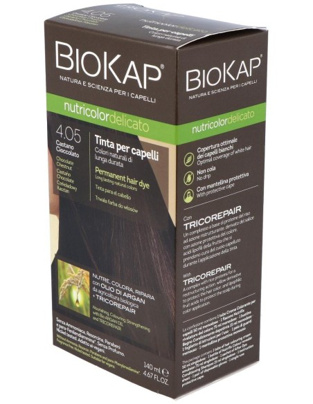 Delicato 4.05 Castaño Cholcolate 140 ml de Biokap