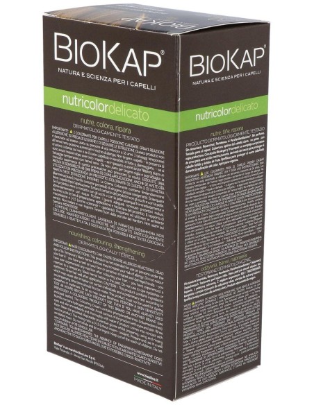 Tinte Rubio Medio Natural 140Ml. 7.0 Delicato de Biokap