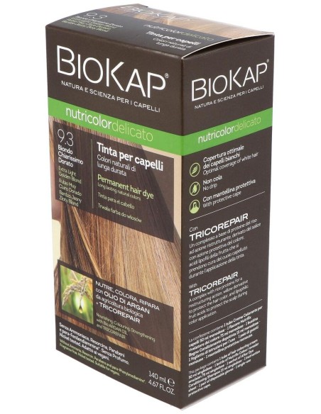 Delicato 9.30 Rubio Muy Claro Dorado 140 ml      de Biokap