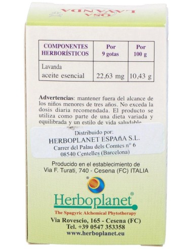 Qsa Lavanda Gotas 10Ml. de Herboplanet