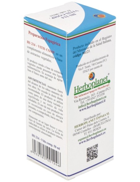 Hs 214 Vitis Comp. Gotas 50Ml. de Herboplanet