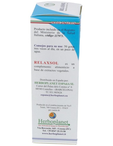 Relaxsol Gotas 100Ml. de Herboplanet