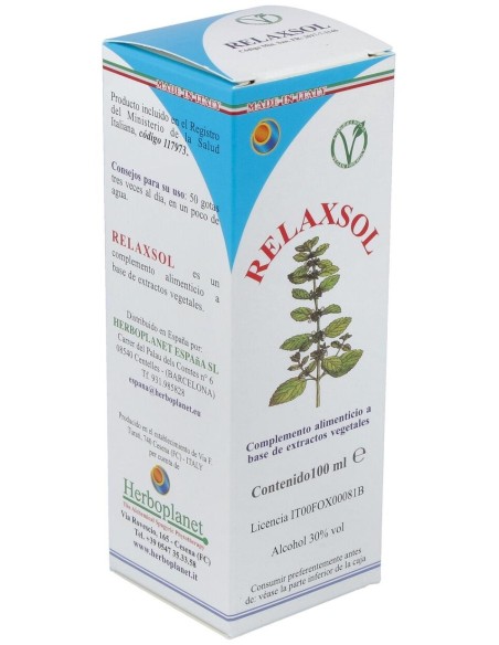 Relaxsol Gotas 100Ml. de Herboplanet