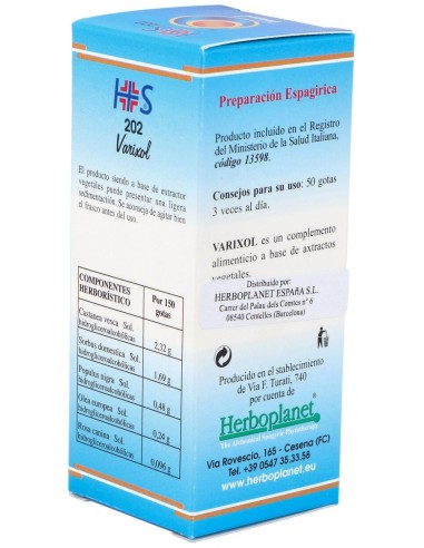 Varixol Gotas 50Ml. de Herboplanet