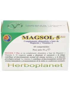 Magsol 5 Plus 60Comp. de Herboplanet 2