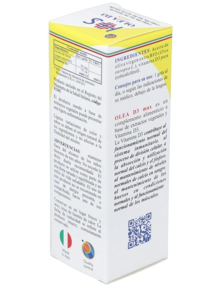 Olea D3 Max Gotas 20Ml. de Herboplanet