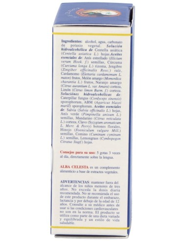 Alba Celesta Gotas 10Ml. de Herboplanet