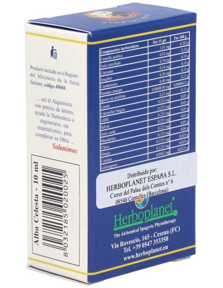 Alba Celesta Gotas 10Ml. de Herboplanet
