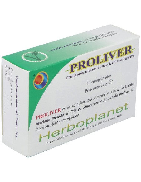 Proliver 40Comp. de Herboplanet