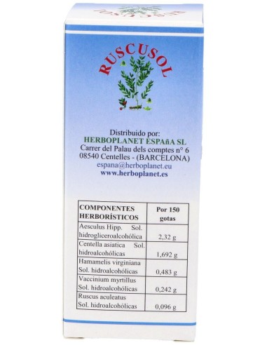 Ruscusol Gotas 50Ml. de Herboplanet