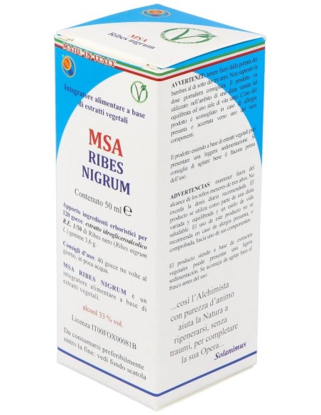 Msa Ribes Nigrum Yemas Grosellero Negro 50Ml. de Herboplanet