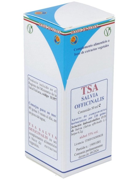 Tsa Salvia Officinalis Hojas 50Ml. de Herboplanet