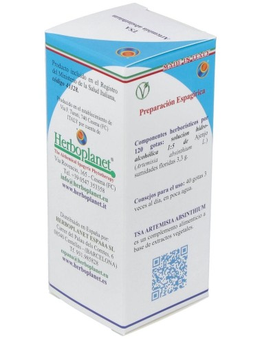 Tsa Artemisa Absinthium Sumidades Floridas 50Ml. de Herboplanet