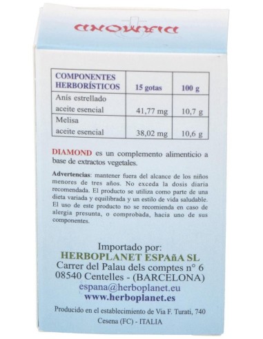 Diamond Gotas 10Ml. de Herboplanet