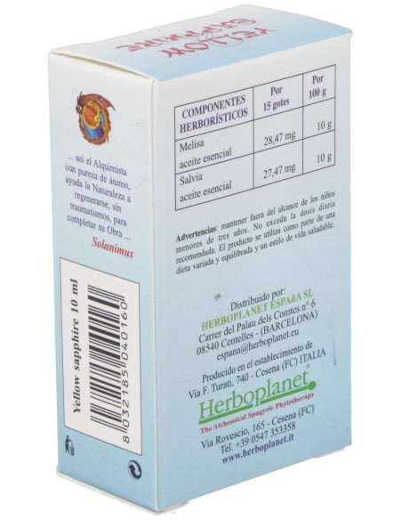 Yellow Sapphire Gotas 10Ml. de Herboplanet