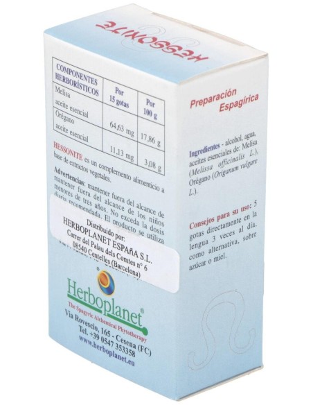 Hessonite Gotas 10Ml. de Herboplanet