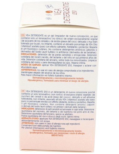 Vea Detergente Gel De Baño 250Ml. de Vea