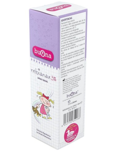 Nebianax 3% Spray Nasal 100Ml. de Buona