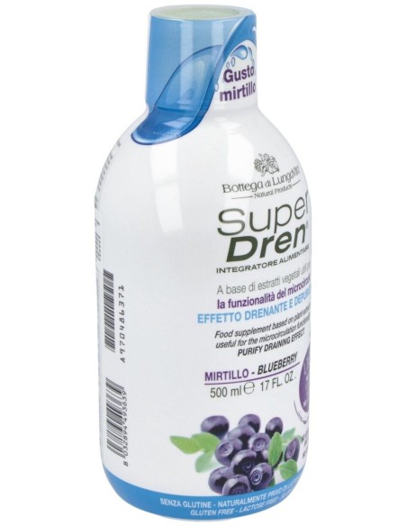 Super Dren Depura Arandanos 500Ml. de Bottega Di Lungavita