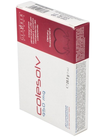 Colesolv 30Comp. de Glauber Pharma