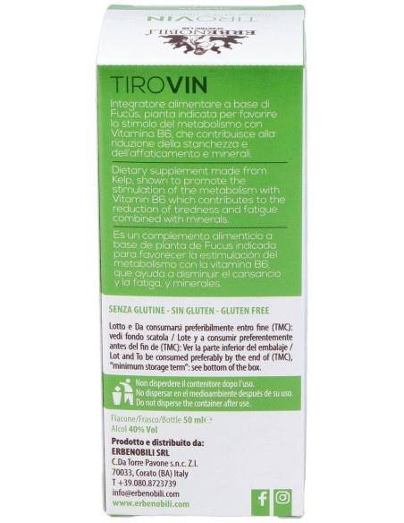 Tirovin Olosvita Tiroides 50Ml de Erbenobili