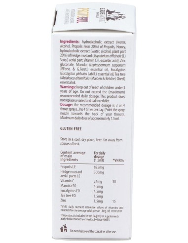 Protegol Composto Afonía Spray 15Ml de Erbenobili