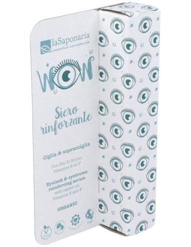 Serum Wow Fortalecedor Pestañas Y Cejas 10Ml. de La Saponaria