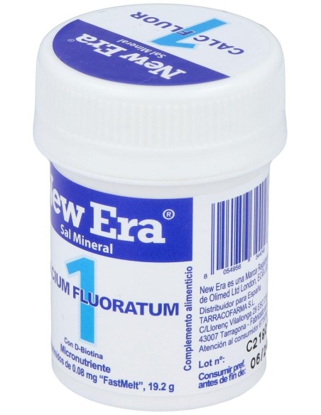 Sal Schussler Nº1 Calcium Fluoratum 240Comp. de New Era