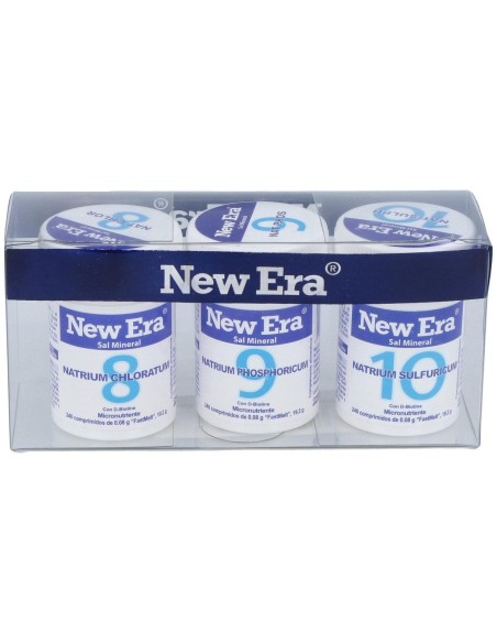 Schussler Trio Metabolismo Sales 8+9+10 de New Era