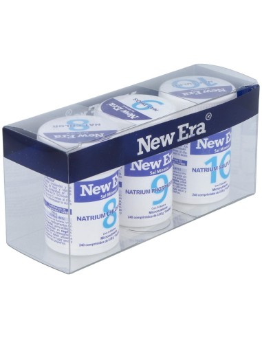 Schussler Trio Metabolismo Sales 8+9+10 de New Era