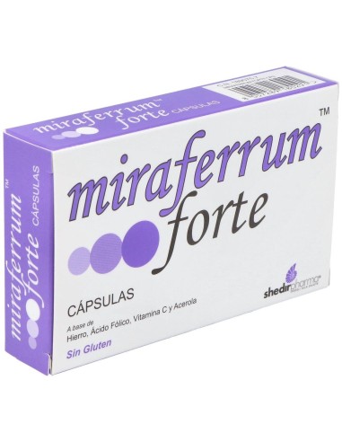 Miraferrum Forte 30Cap. de Shedir