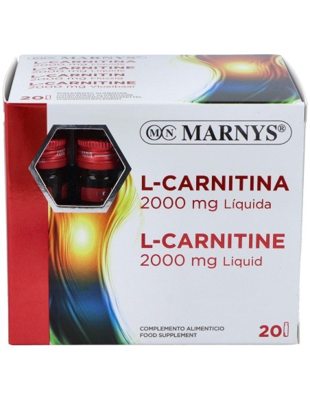 L-Carnitina 2000 Sabor Naranja 20Viales de Marnys
