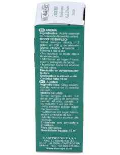 Incienso Aceite Esencial Alimentario 15Ml. de Marnys 2