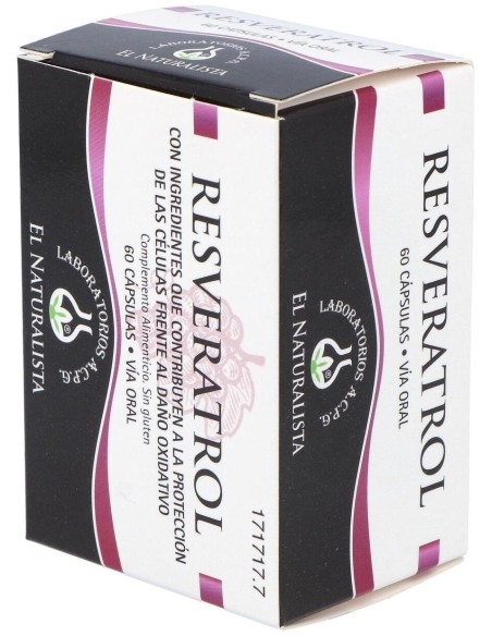 Resveratrol 60Cap. de El Naturalista