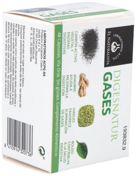 Digesnatur Gases 48Cap. de El Naturalista