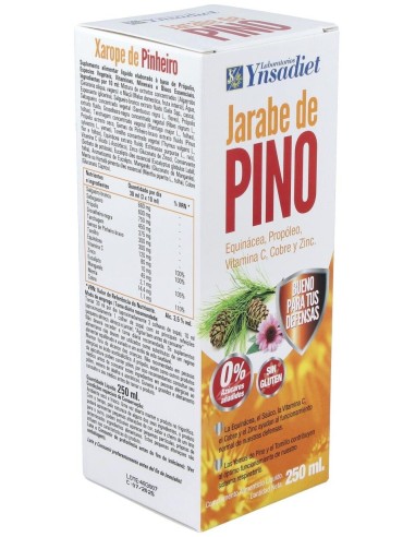 Pino-Protect Jarabe 0% Azúcar 250 Ml de Ynsadiet