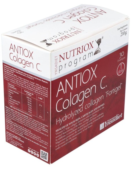 Colágeno Antiox Fortigel 30 Sobres de Ynsadiet
