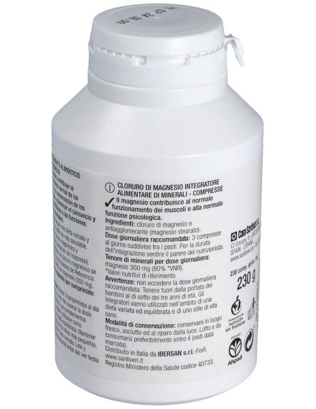 Cloruro De Magnesio 230Comp. de Santiveri