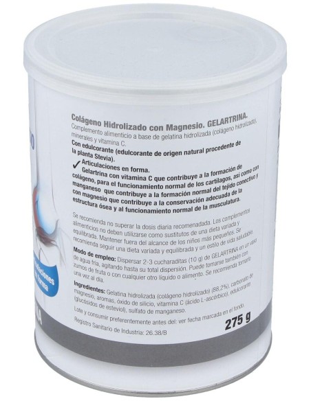 Artrosin Colageno+Mg Polvo 275Gr. de Santiveri