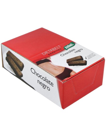 Dietabelt Barritas Chocolate Negro Caja 16Ud. de Santiveri