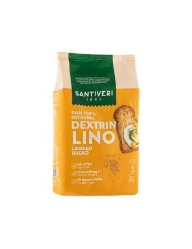 Pan Dextrin Con Semillas De Lino 300Gr de Santiveri