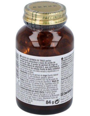 Aceite De Germen De Trigo 120Perlas de Santiveri