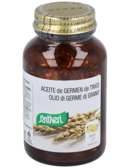 Aceite De Germen De Trigo 120Perlas de Santiveri