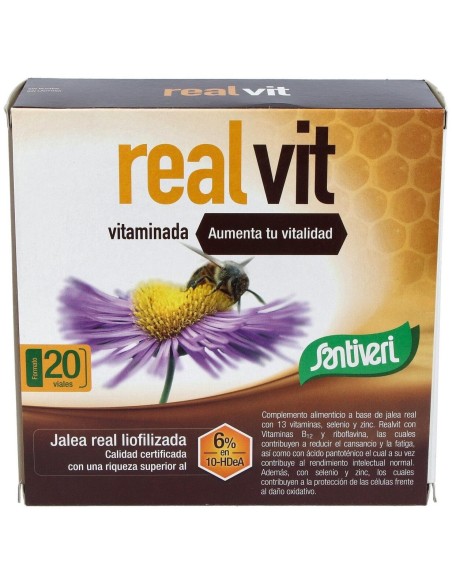 Realvit Vitaminada 20Viales de Santiveri