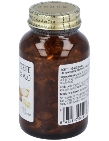 Aceite De Ajo 115Perlas de Santiveri