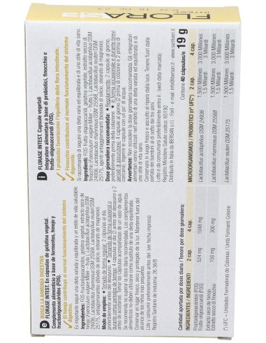 Florase Intest 40Cap. de Santiveri