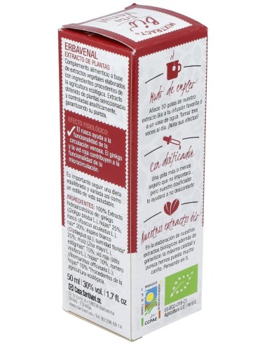 Mixtract 14 Erbavenal 50Ml. Bio** de Santiveri