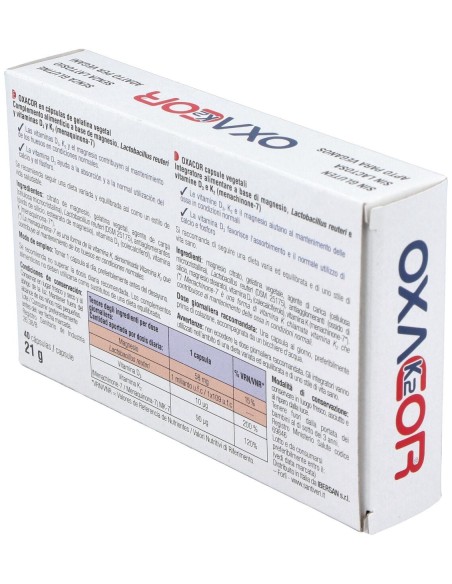 Oxacor K-2 40Cap. de Santiveri