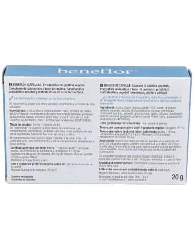 Beneflor 40Cap. de Santiveri