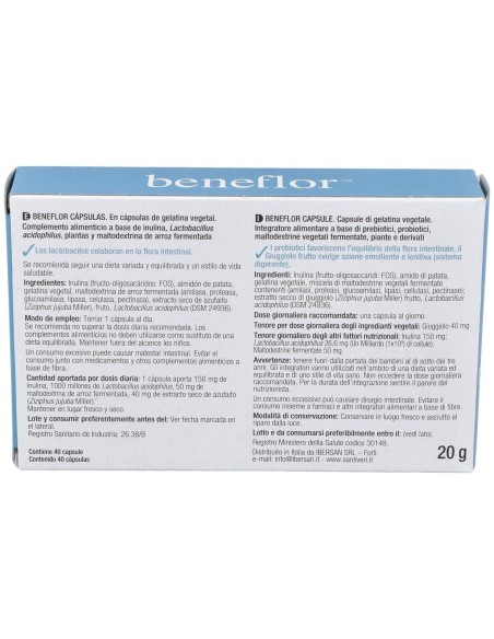 Beneflor 40Cap. de Santiveri